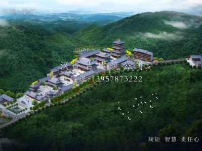 廣東長福禪寺仿唐建筑規(guī)劃設(shè)計